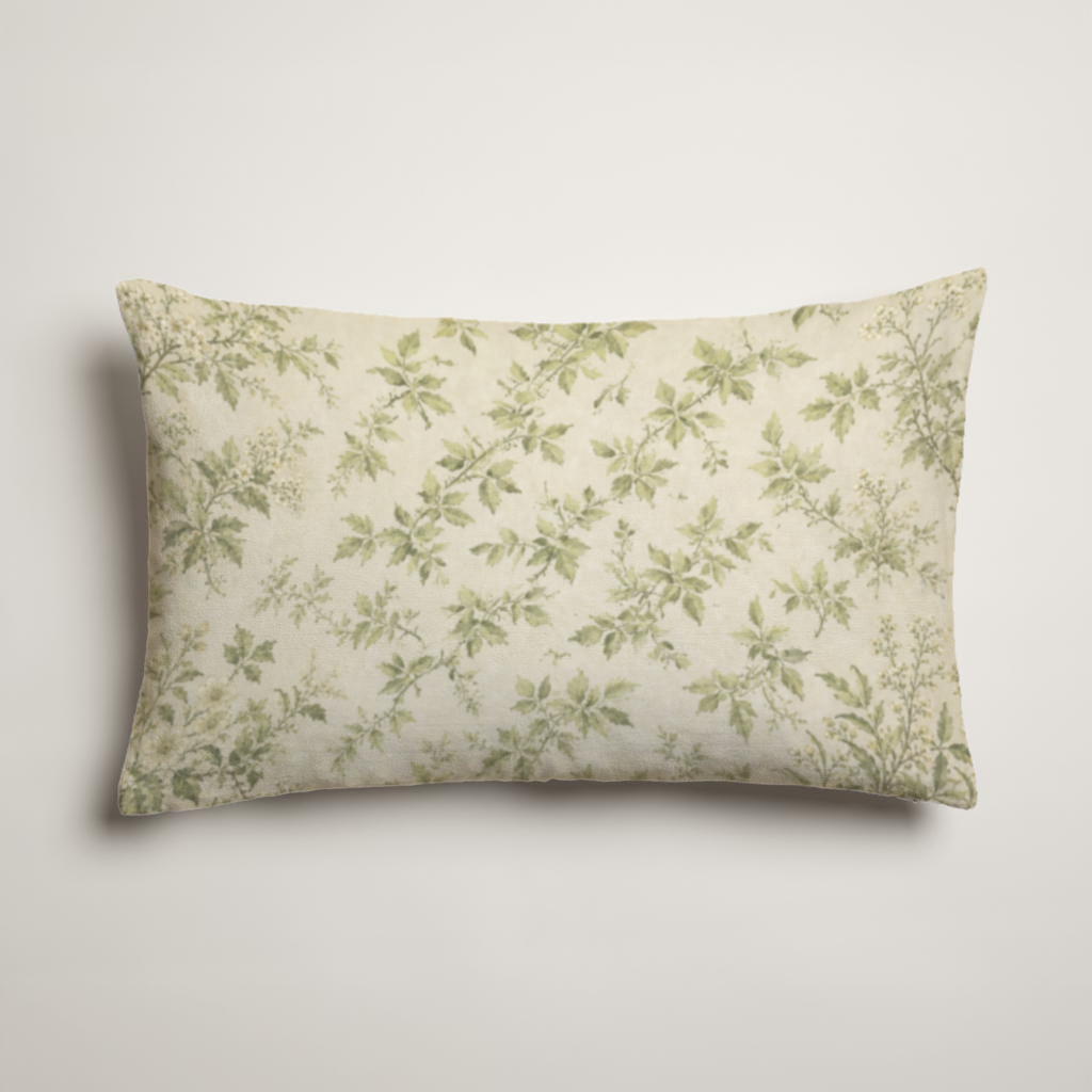 Laurel — 26 × 16 Botanical Lumbar Cover; supplier product view 1.