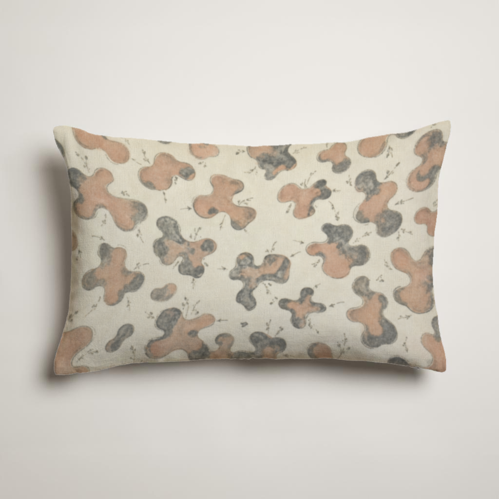 Raku — 22 × 14 Linen Lumbar Cover; supplier product view 1.