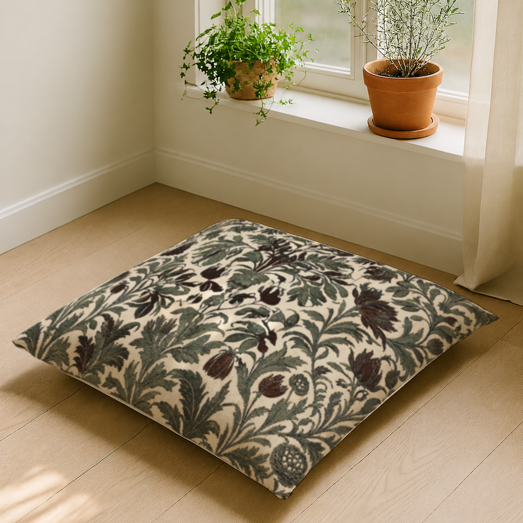 Selva — 36 Fine Cotton Floor Cushion Cover; supplier product view 3.