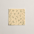 Aurelia Botanical Cotton Cocktail Napkins — 5 in Square, Butter & Olive; supplier product view 1.