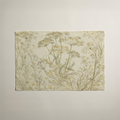 Fennel Botanical Piped Cotton Placemats — 12 × 18 in, Set of 4; supplier product view 1.