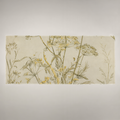 Fennel Botanical Cotton Sateen Tablecloth — 52 × 70 in, Olive & Butter; supplier product view 1.