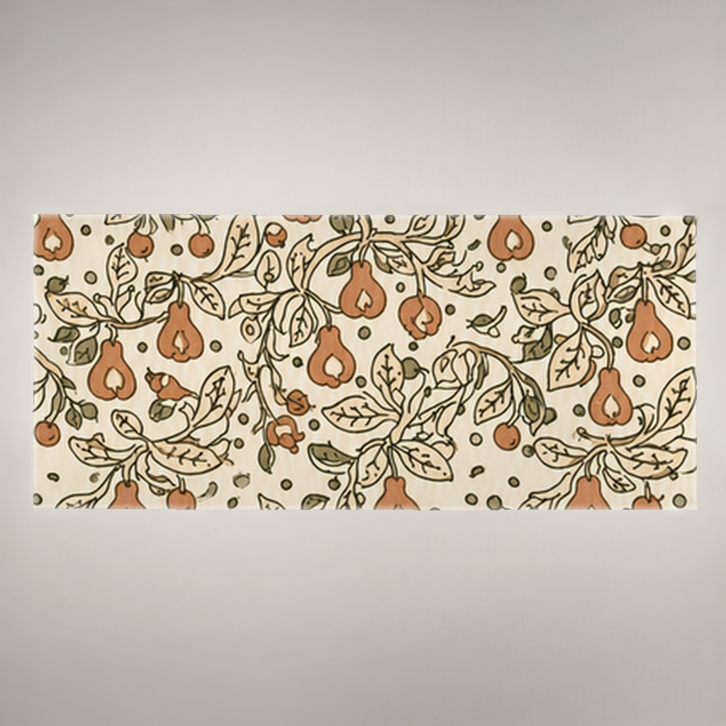 Orchard — 52 × 150 Fine Cotton Tablecloth; supplier product view 1.