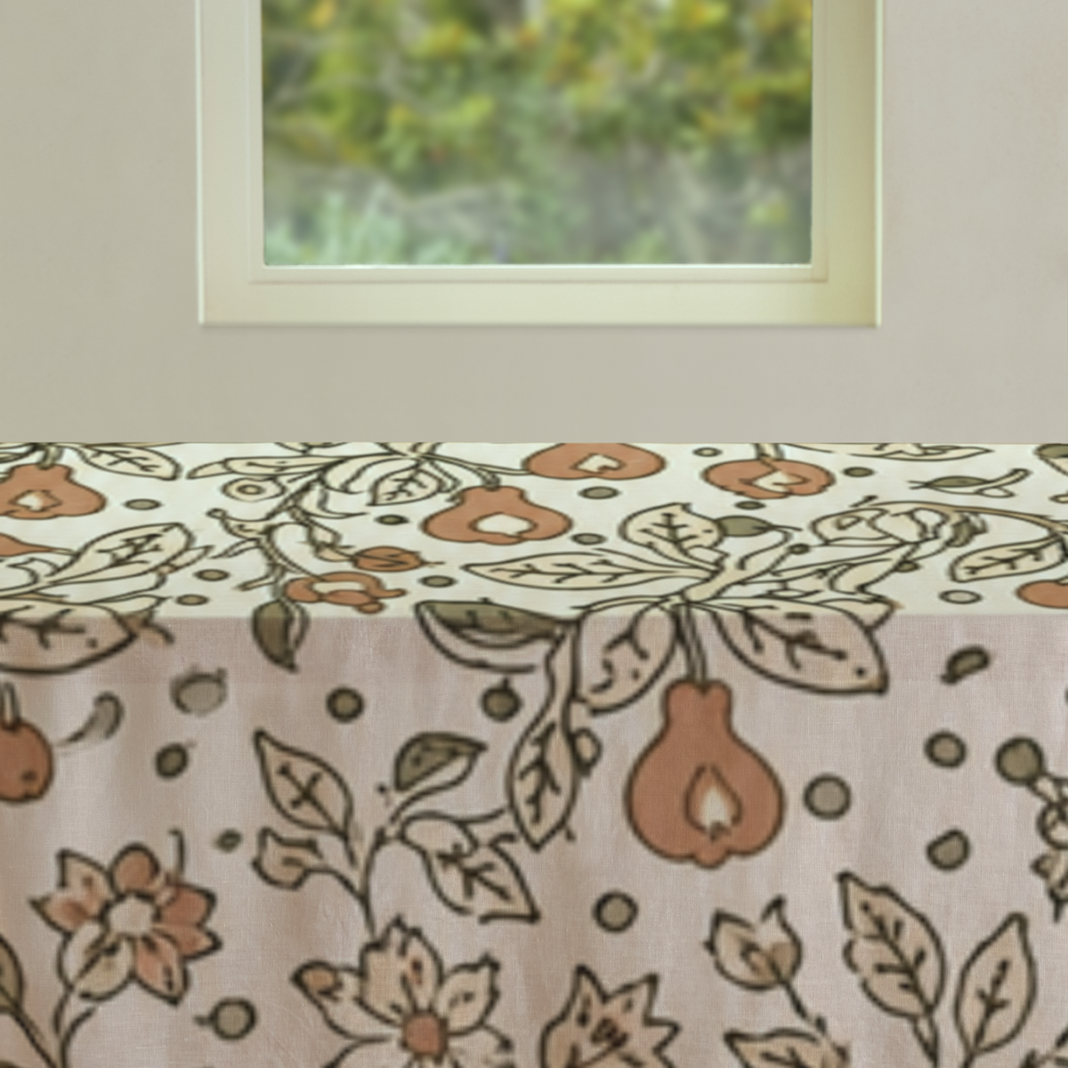 Orchard — 52 × 150 Fine Cotton Tablecloth; supplier product view 3.
