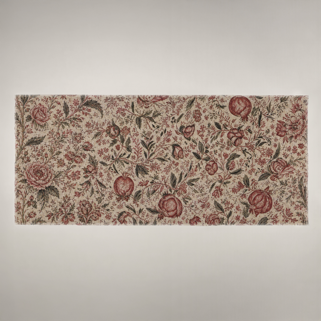 Pomegranate — 45 × 45 Everyday Cotton Tablecloth; supplier product view 1.