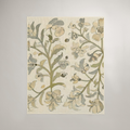 Arbor Botanical Organic Cotton Quilt — Olive & Stone; digital product preview
