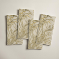 Fennel Botanical Linen Dinner Napkins — Olive & Butter; digital product preview