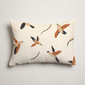 Kestrel Scenic Velvet Lumbar Pillow Cover — Sienna & Flax; clean-edge pillow cover shown with a styling insert, which is not included.