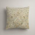 Serein Scenic Organic Cotton Euro Sham — Mist Blue & Ivory; digital product preview