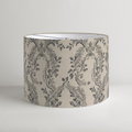 Toulon Scenic Drum Lampshade — Ink & Ivory; digital product preview