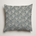 Willow Botanical Soft Linen Pillow Cover — Slate & Chalk; clean-edge pillow cover shown with a styling insert, which is not included.