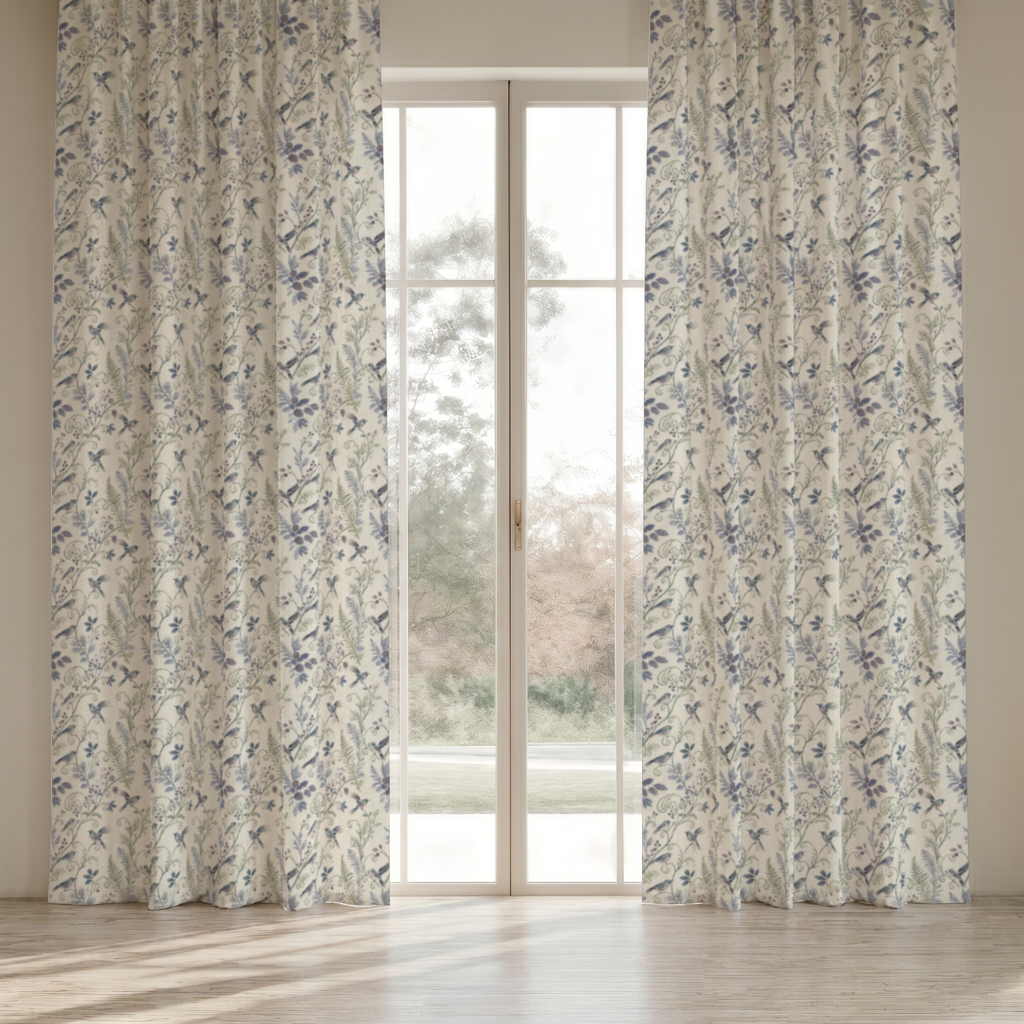 Printed Everyday Cotton Curtain Panel