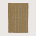 Solstice Cotton & Terrycloth Picnic Blanket — 60 × 70″; printed Ochre & Slate face, digital product preview.